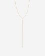 Diamond Cut Curb Chain Lariat Discount