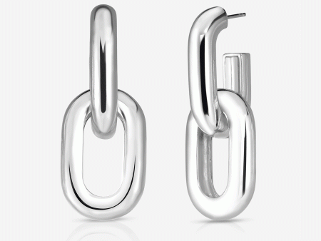 Sterling Silver - Multiway Link Earrings For Cheap