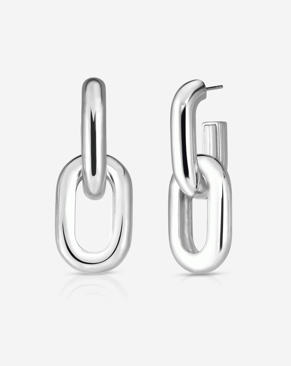 Sterling Silver - Multiway Link Earrings For Cheap