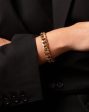 Gold Curve Chain Bracelet Online Hot Sale